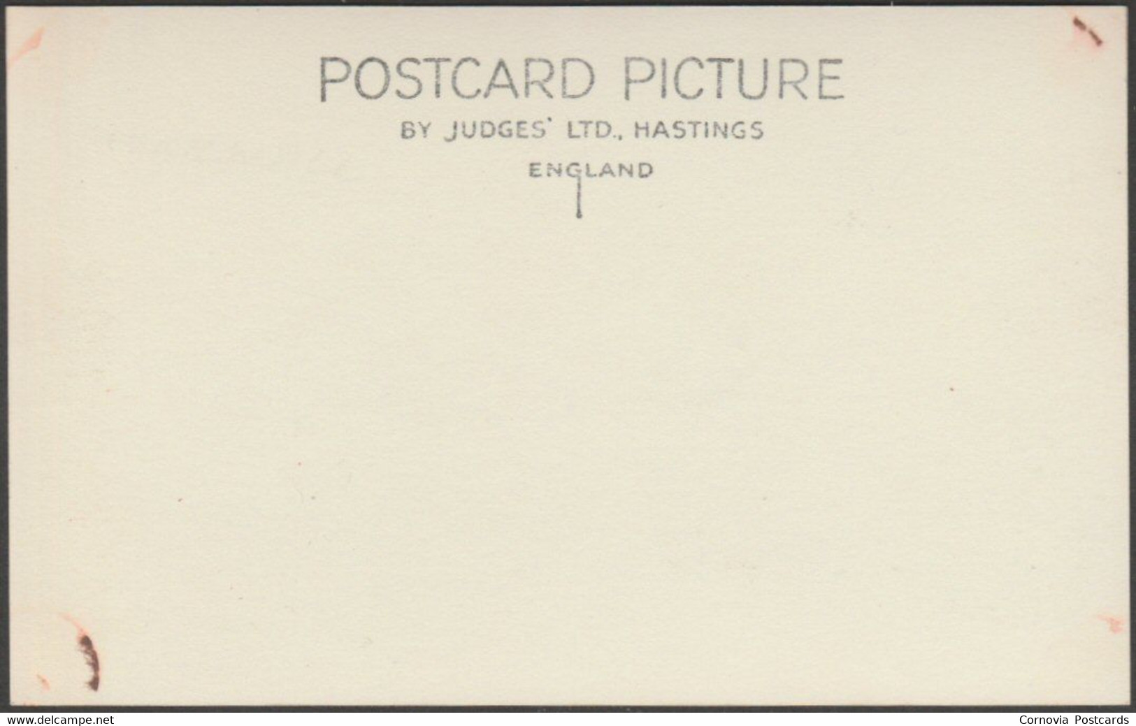 Rough Sea, Newquay, Cornwall, 1929 - Judges RP Postcard - Newquay