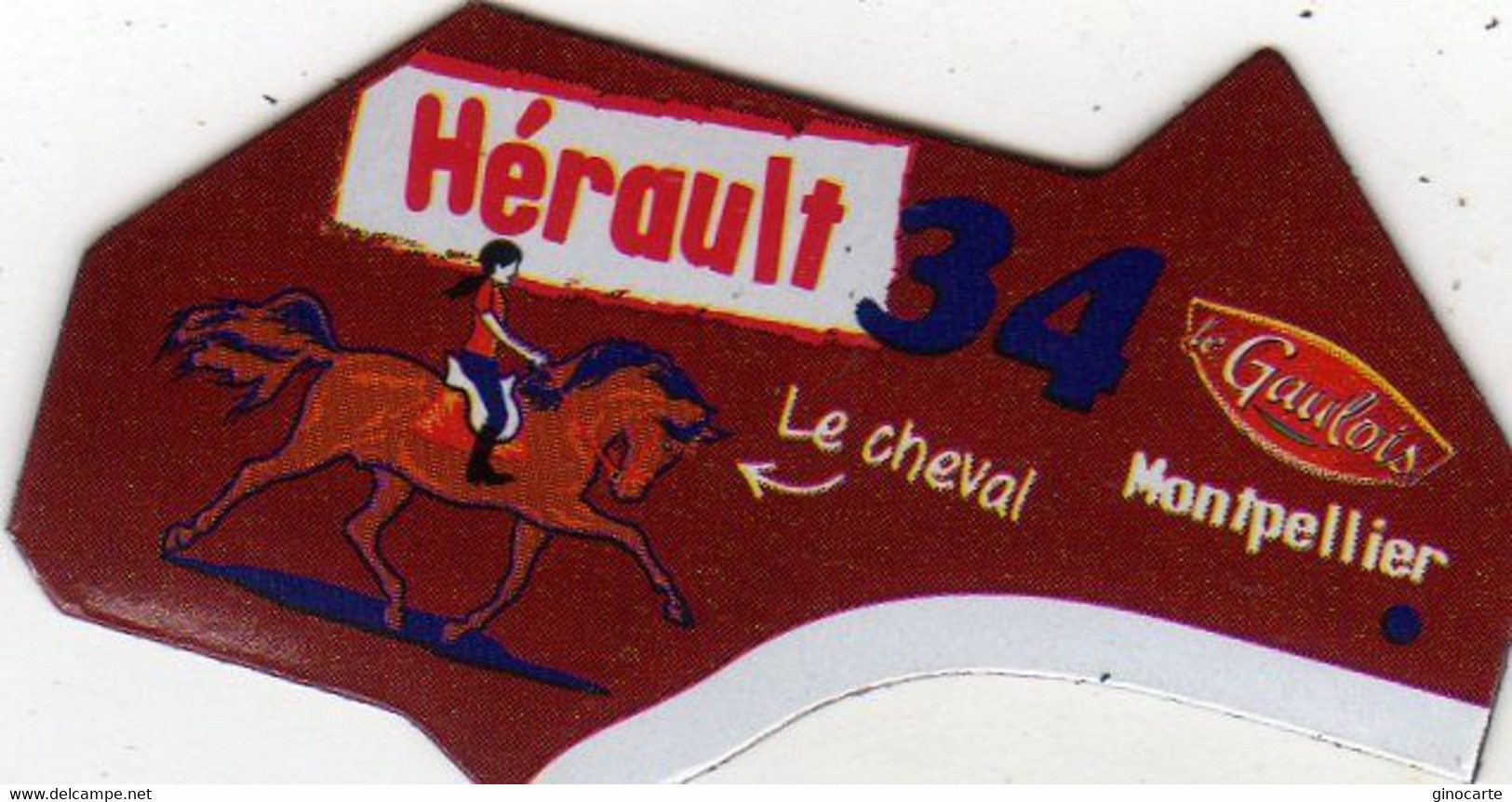 Magnets Magnet Le Gaulois Departement France 34 Herault - Toerisme