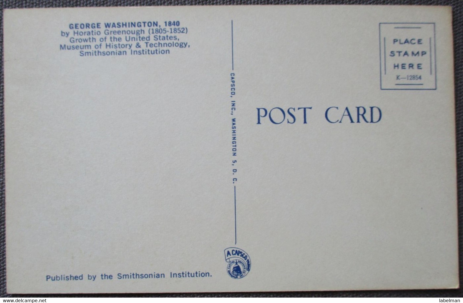 USA UNITED STATES NEW YORK GEORGE WASHINGTON HISTORY MUSEUM CARD ANSICHTSKARTE CARTOLINA POSTCARD CARTE POSTALE PC CP AK - Rochester