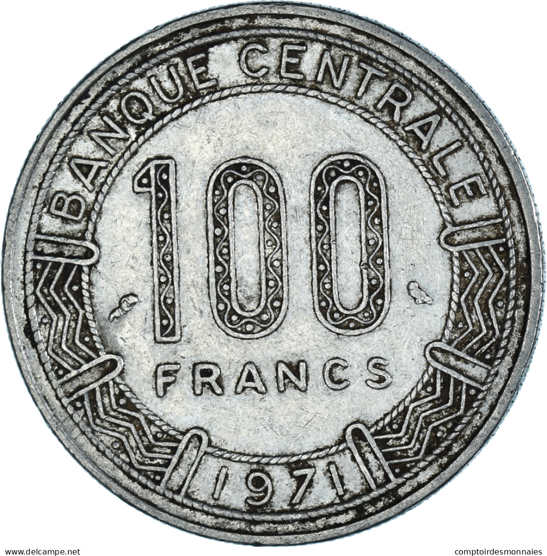 Monnaie, Cameroun, 100 Francs, 1971, TTB, Nickel, KM:15 - Cameroun