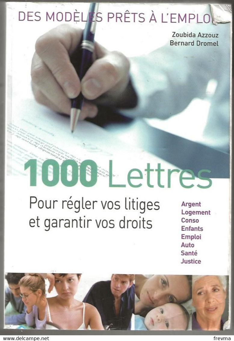 Livre Modeles Prets A L'emploi 1000 Lettres - Right