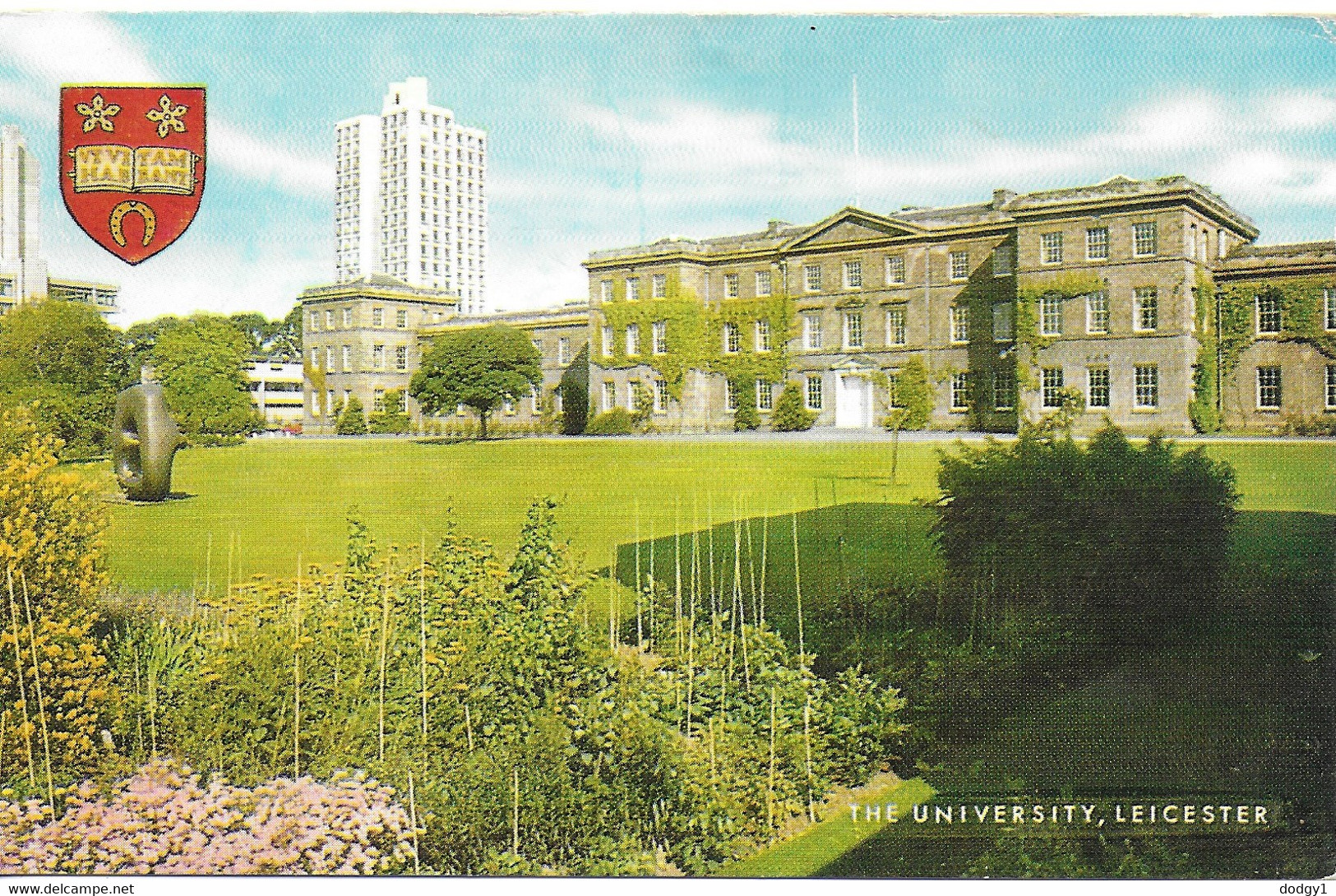 THE UNIVERSITY, LEICESTER, ENGLAND. UNUSED POSTCARD   Tw4 - Leicester