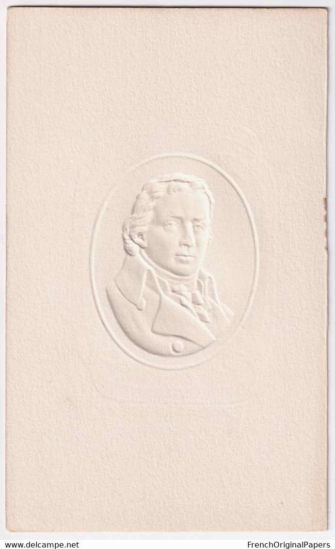 Edward Jenner 1749-1823 Carte Portrait Gaufrée Galerie Berühmter ärzte Tropon Werke Docteur Médecine Art Nouveau A80-66 - Colecciones