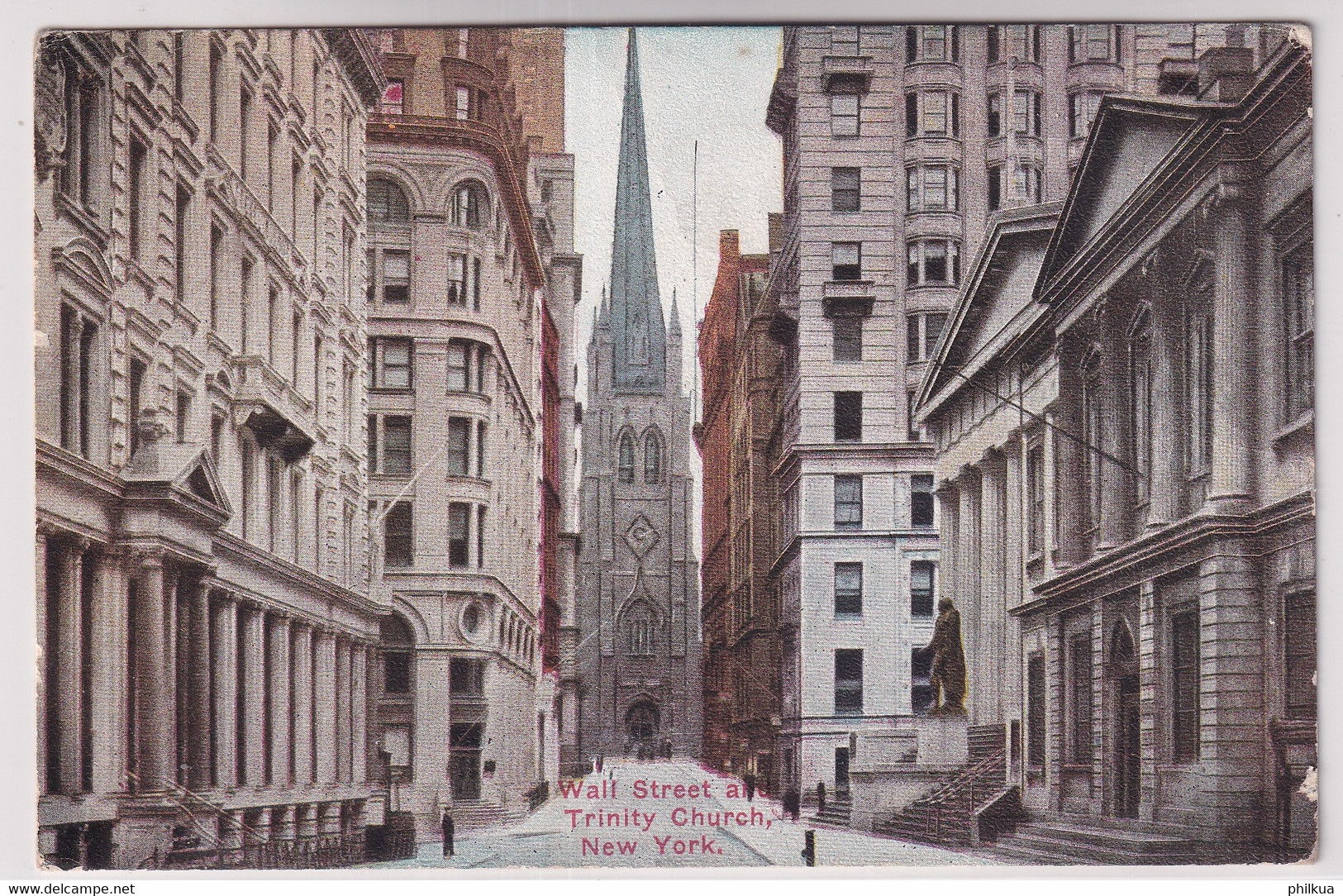 Wall Street And Trinity Church - New York - Kerken