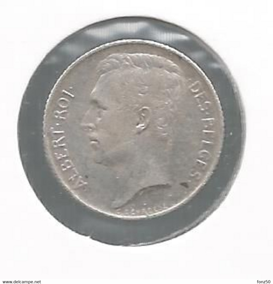 ALBERT I * 50 Cent 1912 Frans * Prachtig * Nr 11454 - 50 Cents