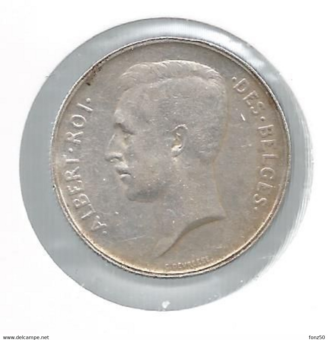 ALBERT I * 2 Frank 1910 Frans * Z.Fraai / Prachtig * Nr 11411 - 2 Francs