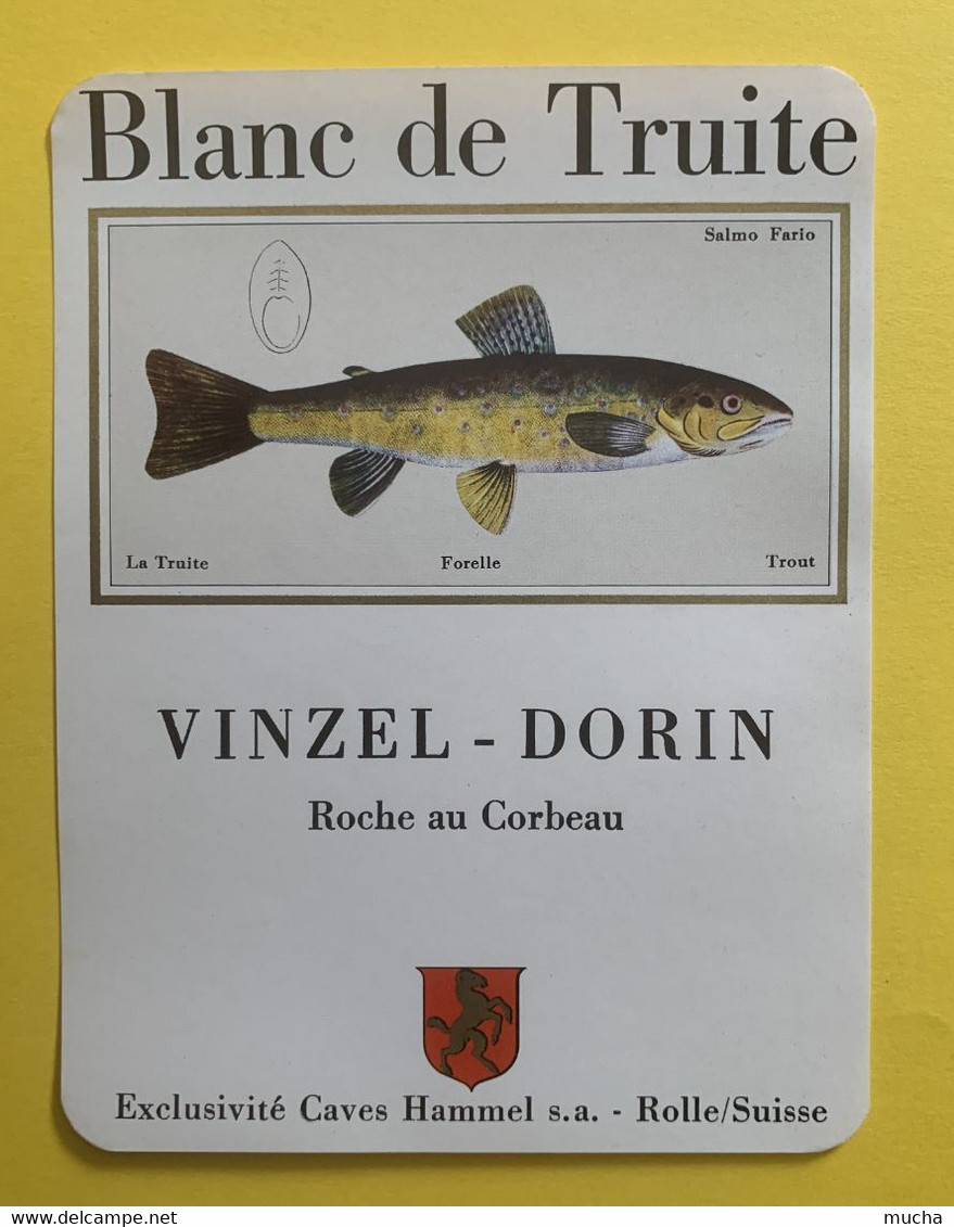 19812 - Blanc De Truite Vinzel-Dorin Roche Au Corbeau Hammel - Peces