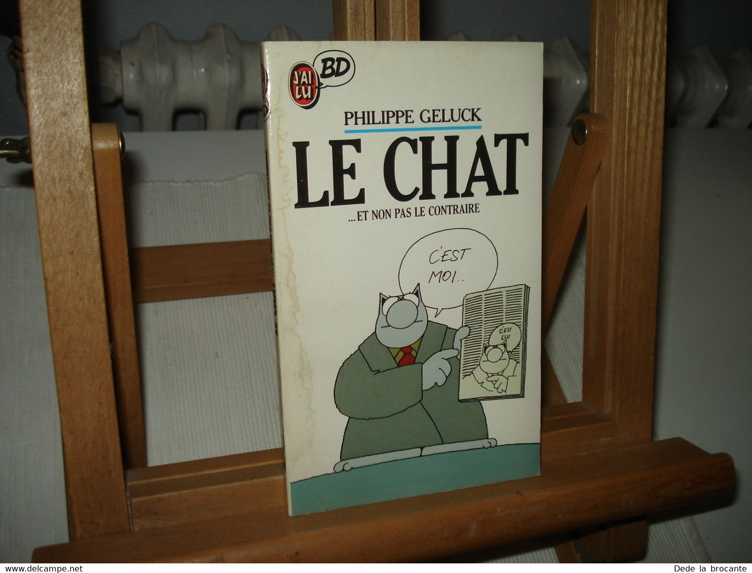 C23 (2) / Collection  " J'ai Lu BD  "  N° 142  -  Le Chat  " Et Non Pas Le Contraire " - Chats