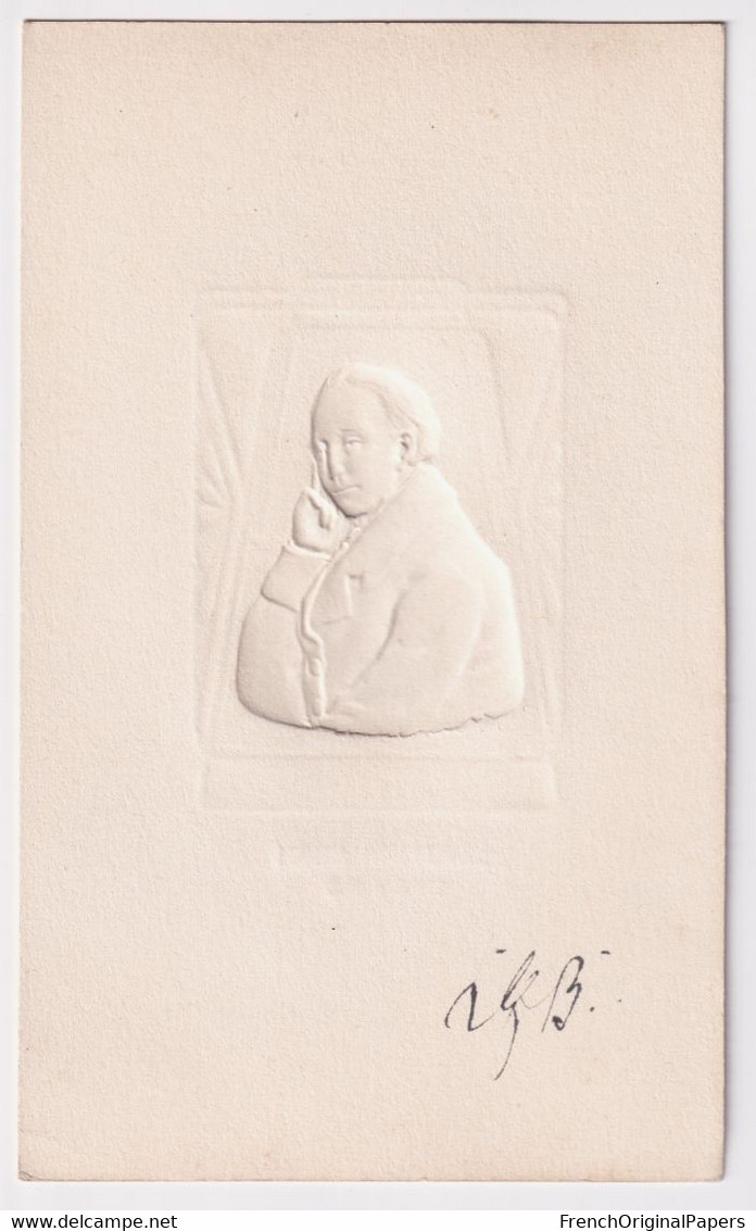 Benjamin Rush 1745-1813 Carte Portrait Gaufrée Galerie Berühmter ärzte Tropon Werke Docteur Médecine Jugendstil A80-68 - Collections