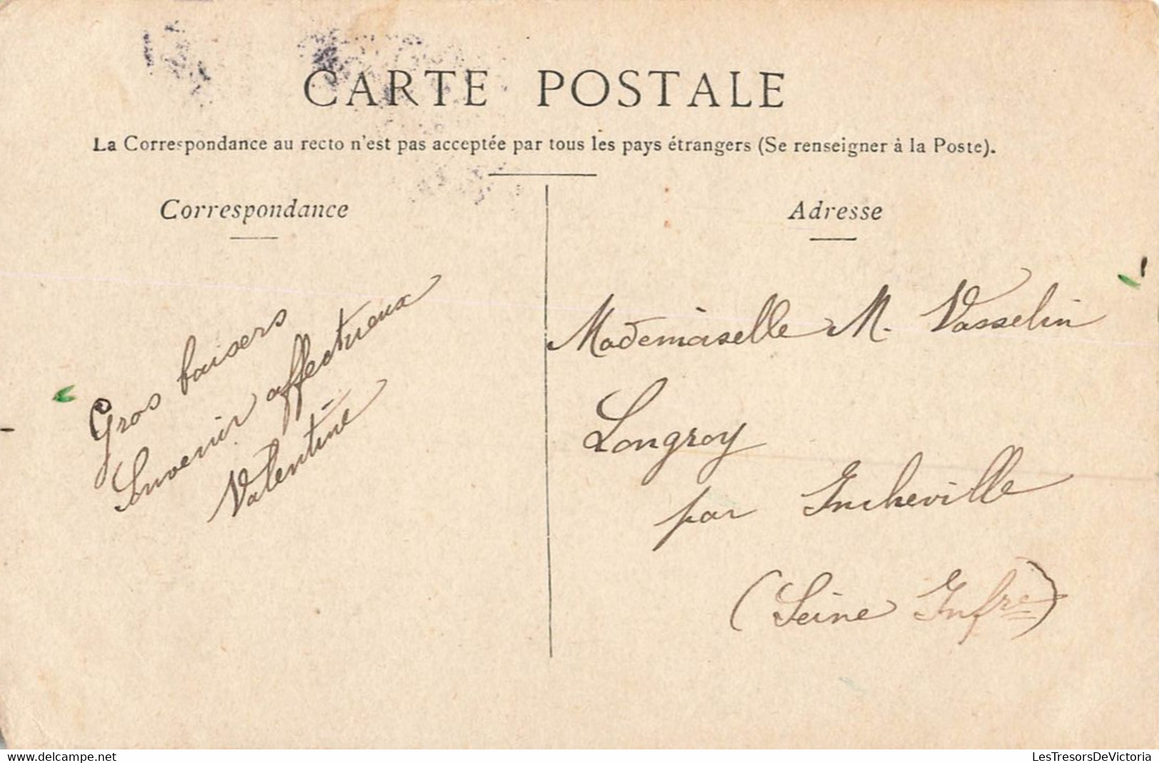 CPA Enfant Sur Le Dos D'une Cigogne - Illustration  - Carte Voyagée En 1906 - Other & Unclassified