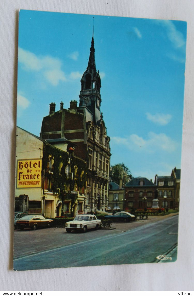 J946, Cpm, Ham, Hôtel De Ville, Somme 80 - Ham