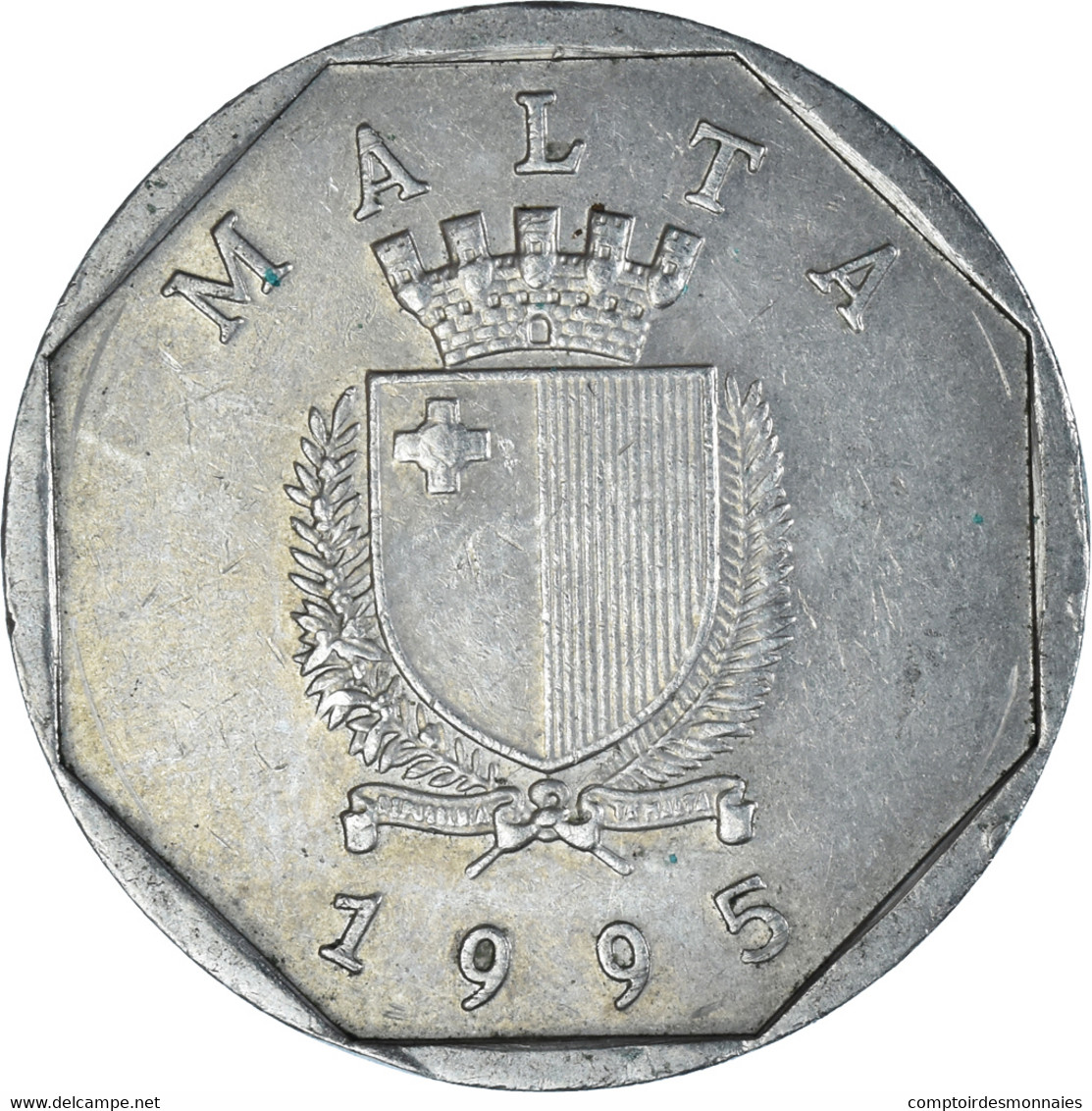 Monnaie, Malte, 50 Cents, 1995 - Malte