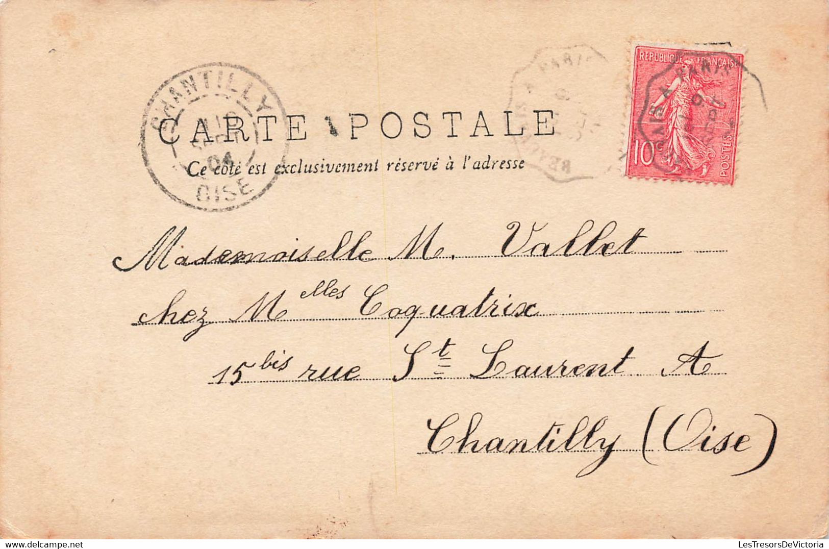 CPA Enfants - On Se Boude - Oblitéré à Chantilly En 1904 Et Obliteration Ambulant De Beauvais à Paris - Dos Simple - Groepen Kinderen En Familie