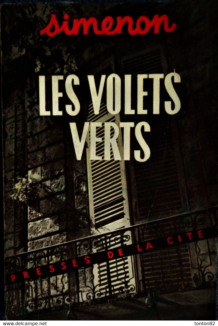 Georges Simenon - Les Volets Verts - Presses De La Cité - ( 1955 ) . - Simenon