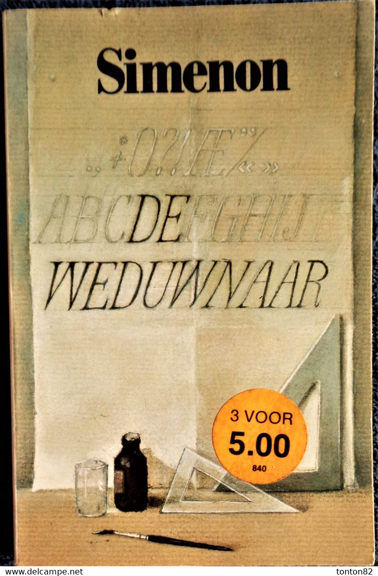 Georges Simenon - De Weduwnaar - Brunapockets Roman - ( 1981 ) - Texte En Néerlandais . - Gialli E Spionaggio