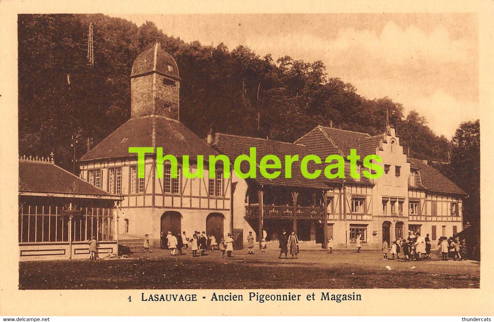 CPA LASAUVAGE ANCIEN PIGEONNIER ET MAGASIN - Differdange