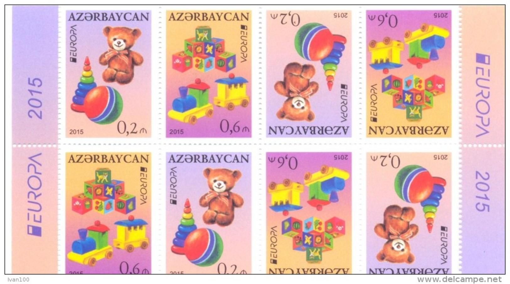 2015. Azerbaijan, Europa 2015, Booklet-pane, Mint/** - Azerbaijan