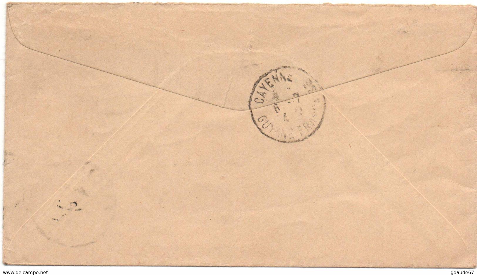 1946 - ENVELOPPE PAR AVION De SAINT LOUIS (USA) Avec BLOC X4 Pour CAYENNE (GUYANE FRANCAISE) - POSTE AERIENNE / AVIATION - Lettres & Documents