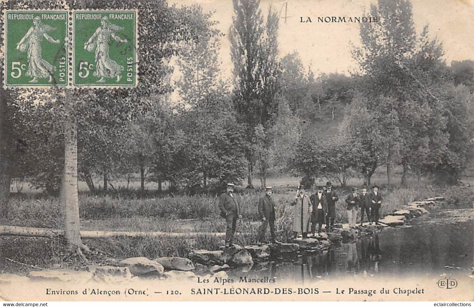 Saint Léonard Des Bois       72      Passage Du  Chapelet  (voir Scan) - Saint Leonard Des Bois