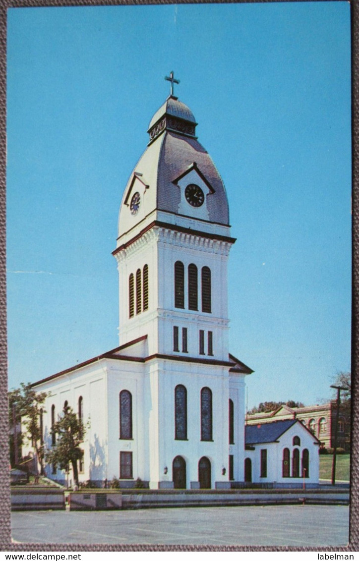 USA UNITED STATES EASTON PENNSYLVANIA ZION EVANGELICAL LUTHERAN POSTCARD ANSICHTSKARTE CARTOLINA CARTE POSTALE CP CHURCH - Spokane