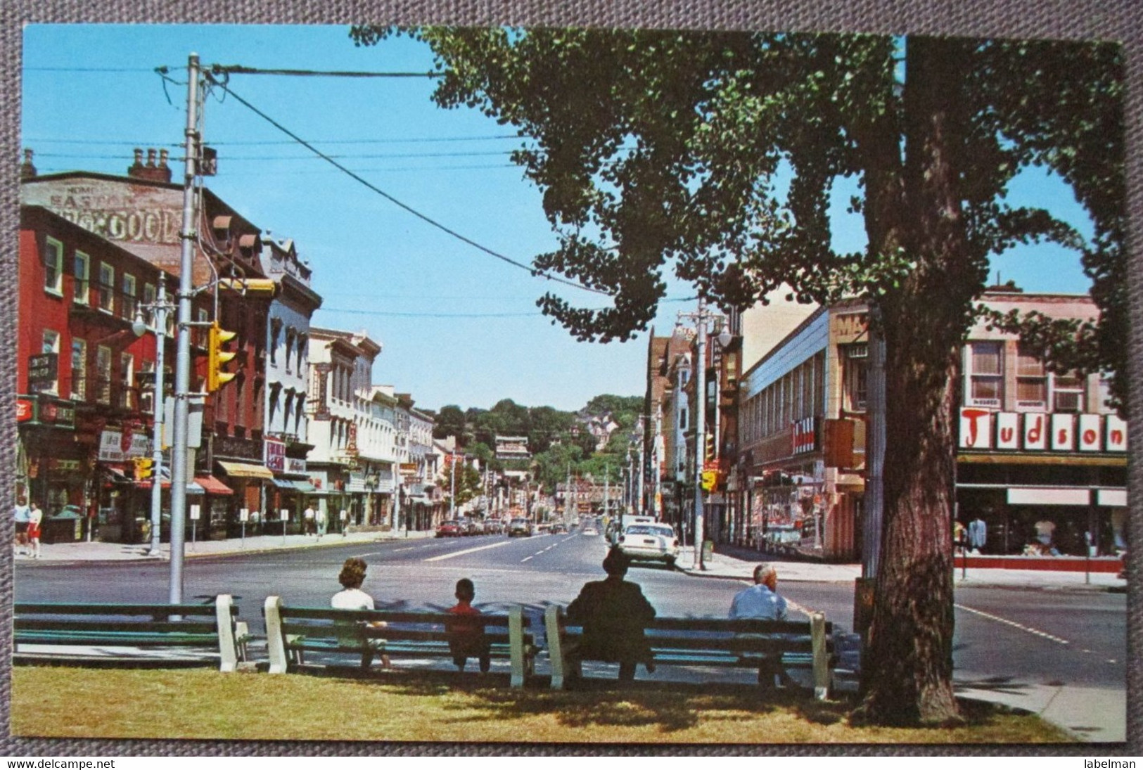 USA UNITED STATES EASTON PENNSYLVANIA TOWN CENTER SQUARE CARD POSTCARD ANSICHTSKARTE CARTOLINA CARTE POSTALE CP PC AK - Spokane