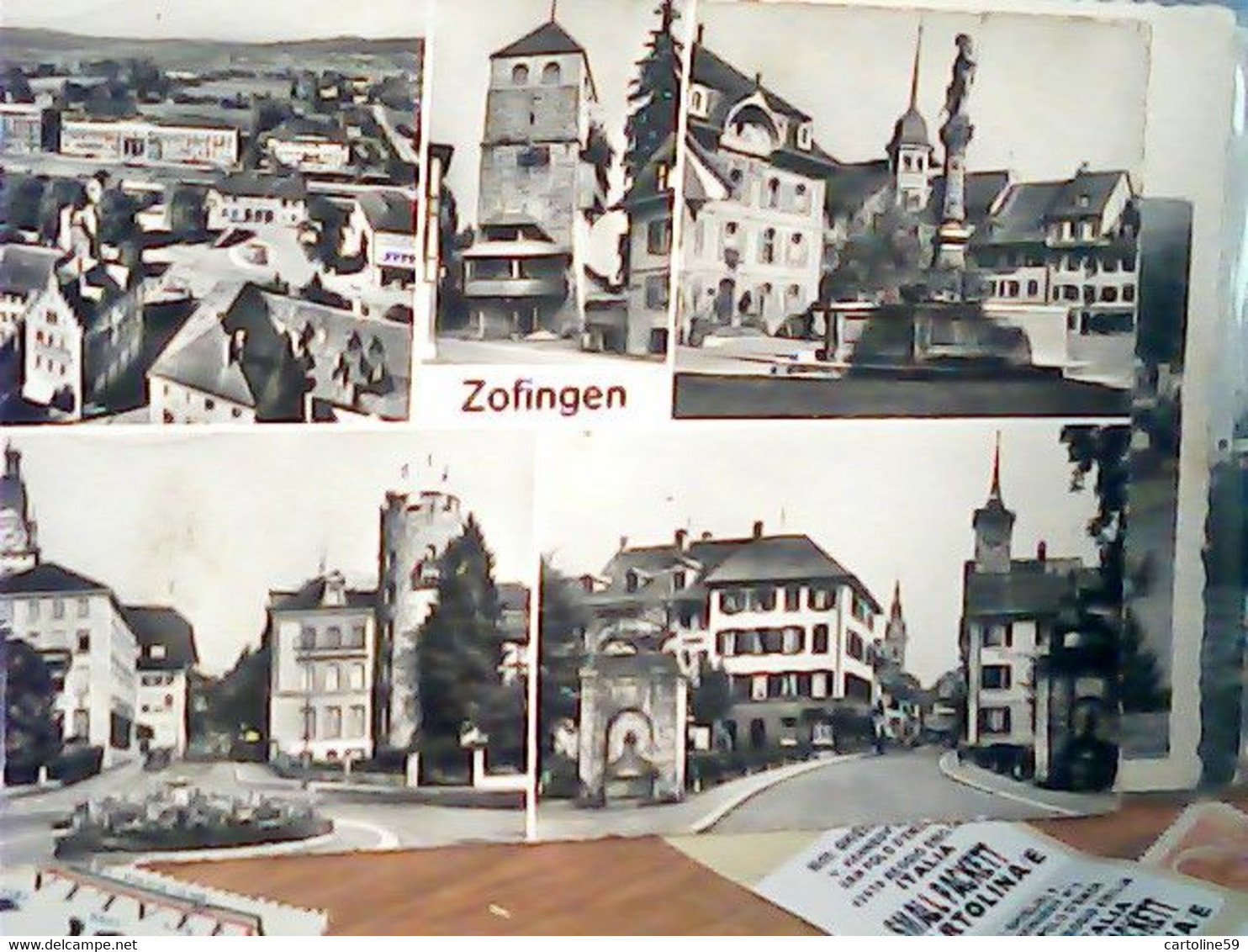 SCHWEIZ SUISSE SWITZERLAND SVIZZERA ZOFINGEN VUES VB1957 IU654 - Zofingue