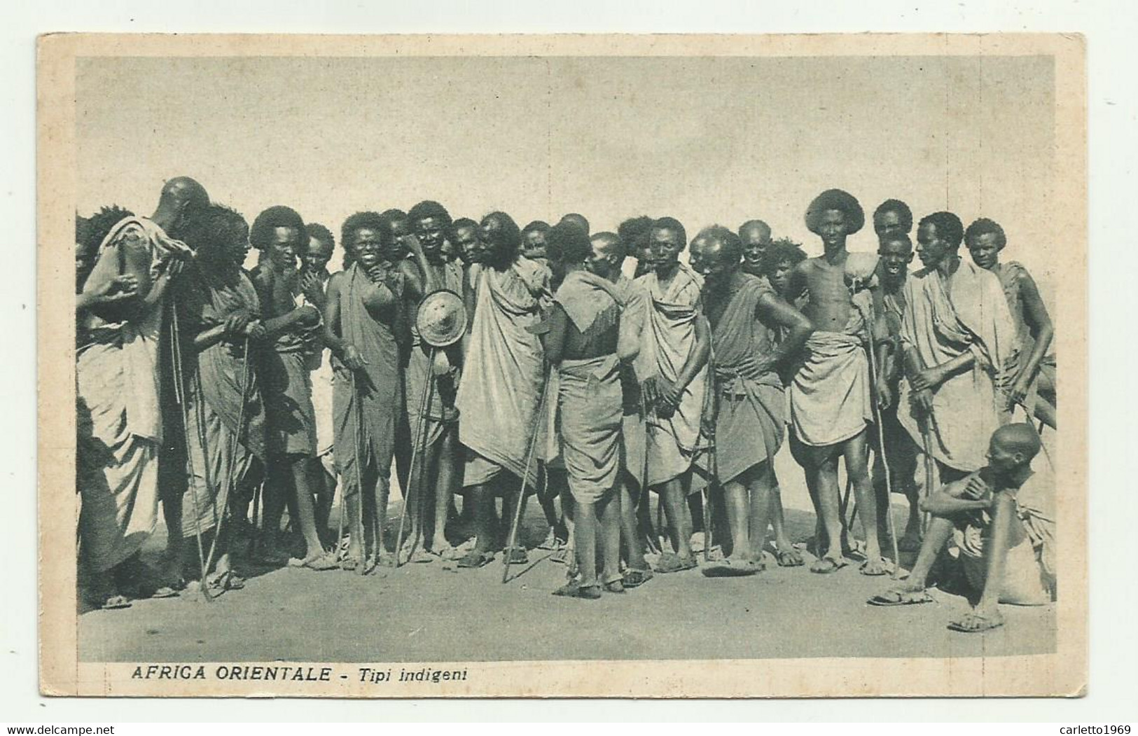 AFRICA ORIENTALE - TIPI INDIGENI   - NV   FP - Eritrea