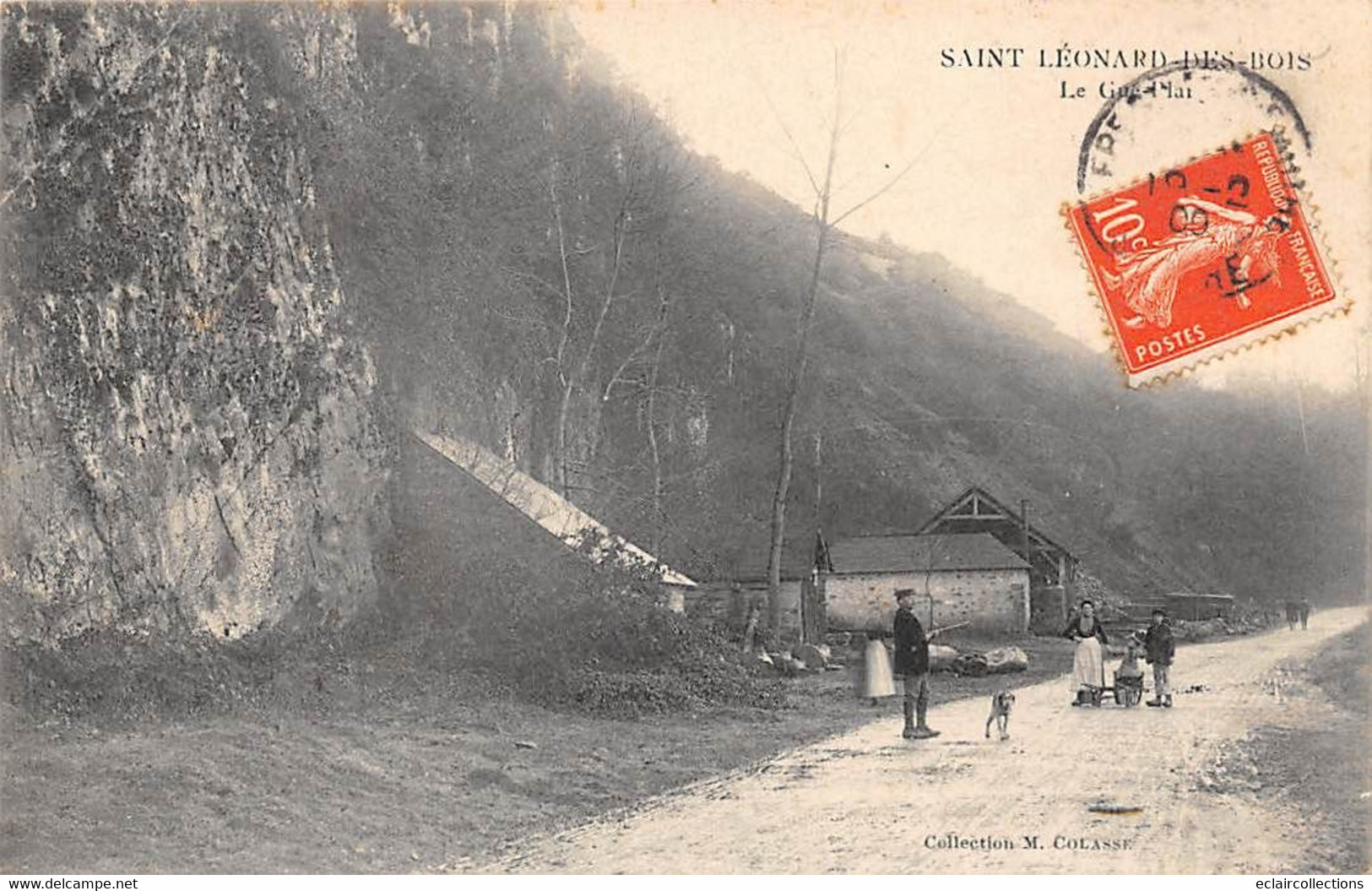 Saint Léonard Des Bois          72          Le Gué Pelard.  Garde Chasse Ou Champêtre           (voir Scan) - Saint Leonard Des Bois