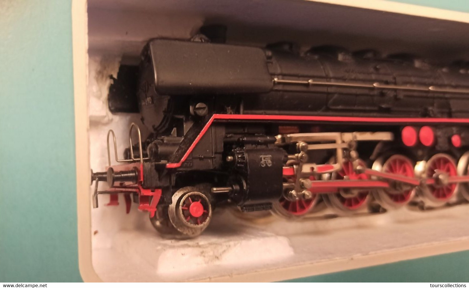 MARKLIN 3027 Locomotive vapeur à tender séparé type 150 Br 44690 DB en boite d'origine non joué jouet comme neuf HO