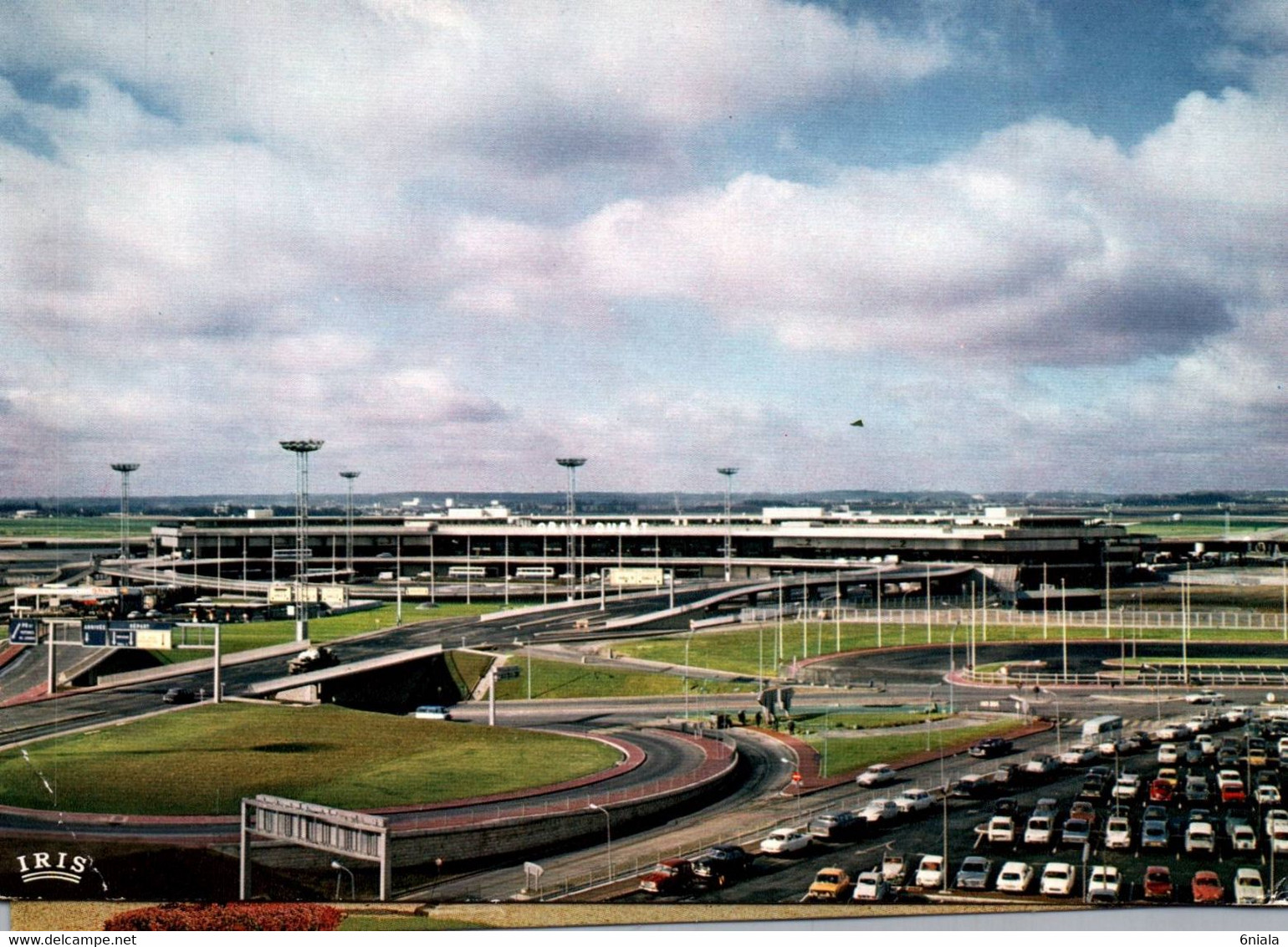 AEROPORT DE PARIS ORLY La Nouvelle Aérogare Ouest    (recto-verso) 94 - Orly