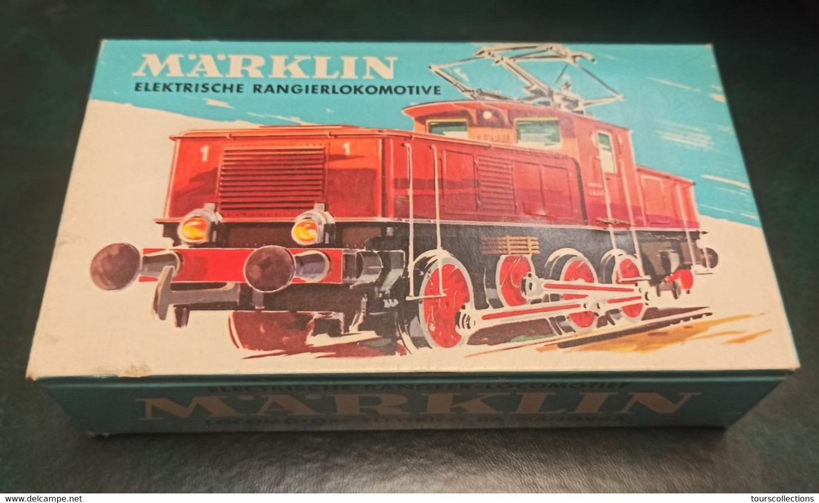 MARKLIN 3001 - Motrice électique LOCOMOTIVE De Manoeuvre E 63 En Boite D'origine Non Joué Jouet Comme Neuf + Notice - HO - Locomotive
