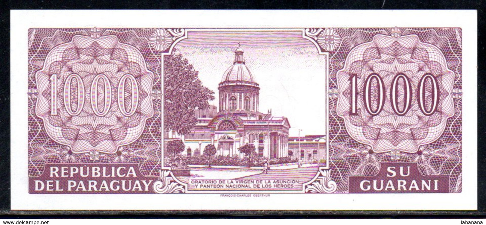 659-Paraguay 1000 Guaranies 1995 B610 - Paraguay