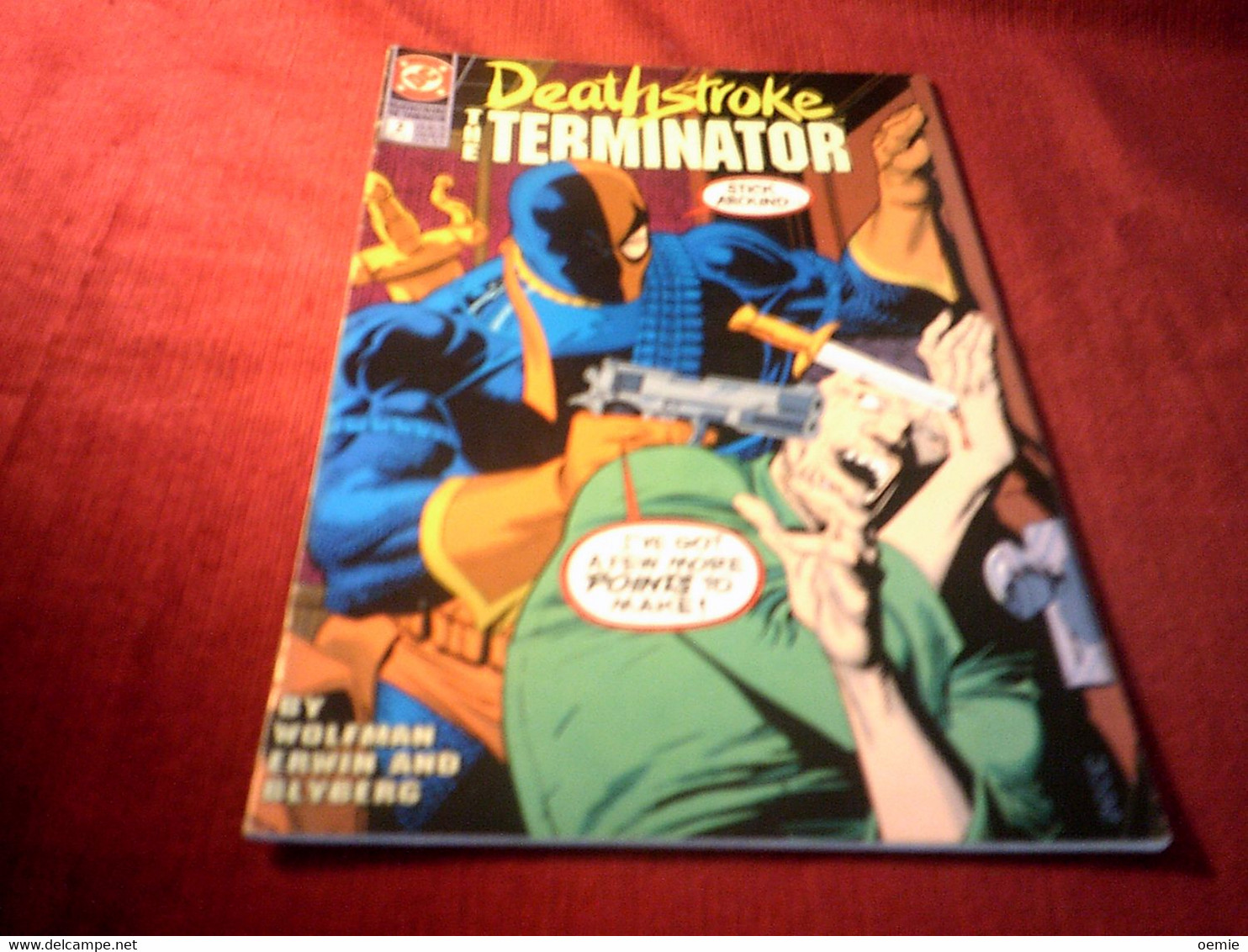 DEATHSTROKE  THE TERMINATOR    N° 2 SEP  91 - DC