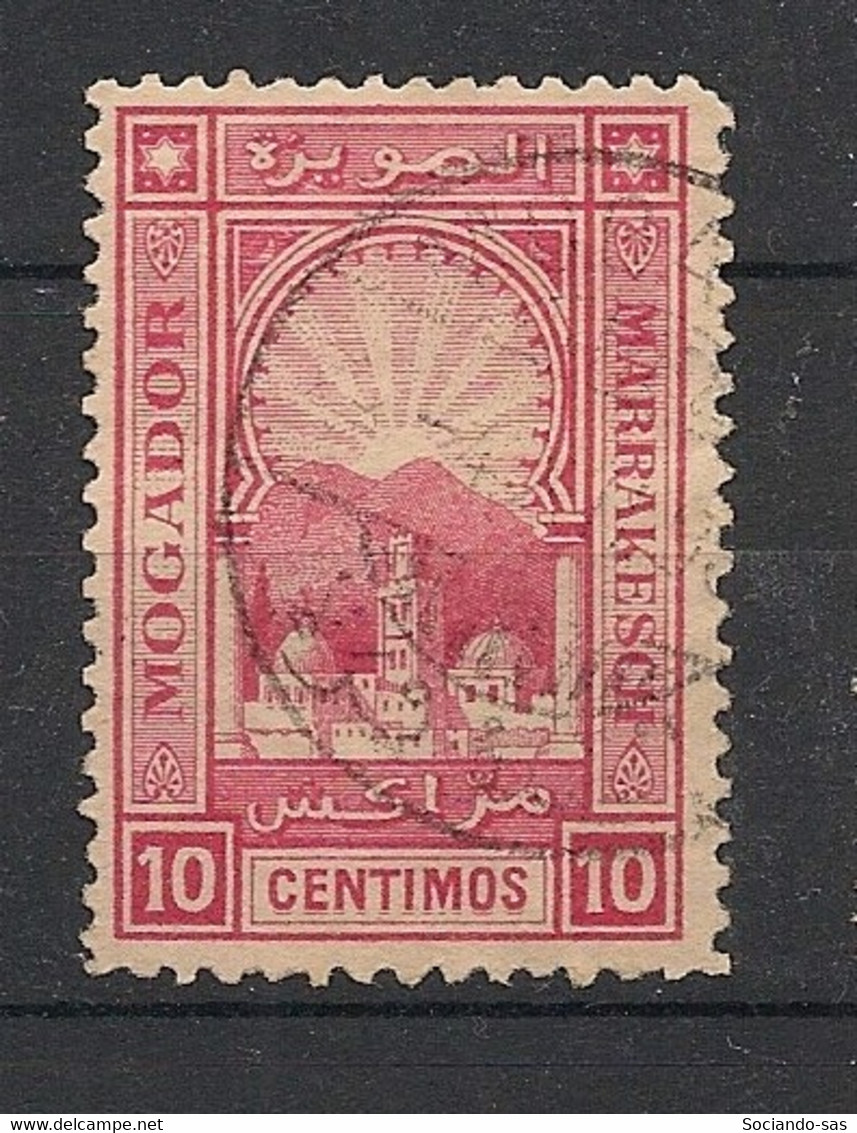 MAROC - MOGADOR A MARRAKECH - 1895 - N°Yv. 85 - 10c Carmin - Oblitéré / Used - Postes Locales & Chérifiennes