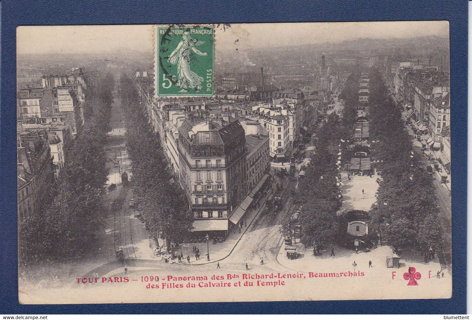 CPA [75] Paris > Série Tout Paris N° 1090 Circulé - Lotti, Serie, Collezioni