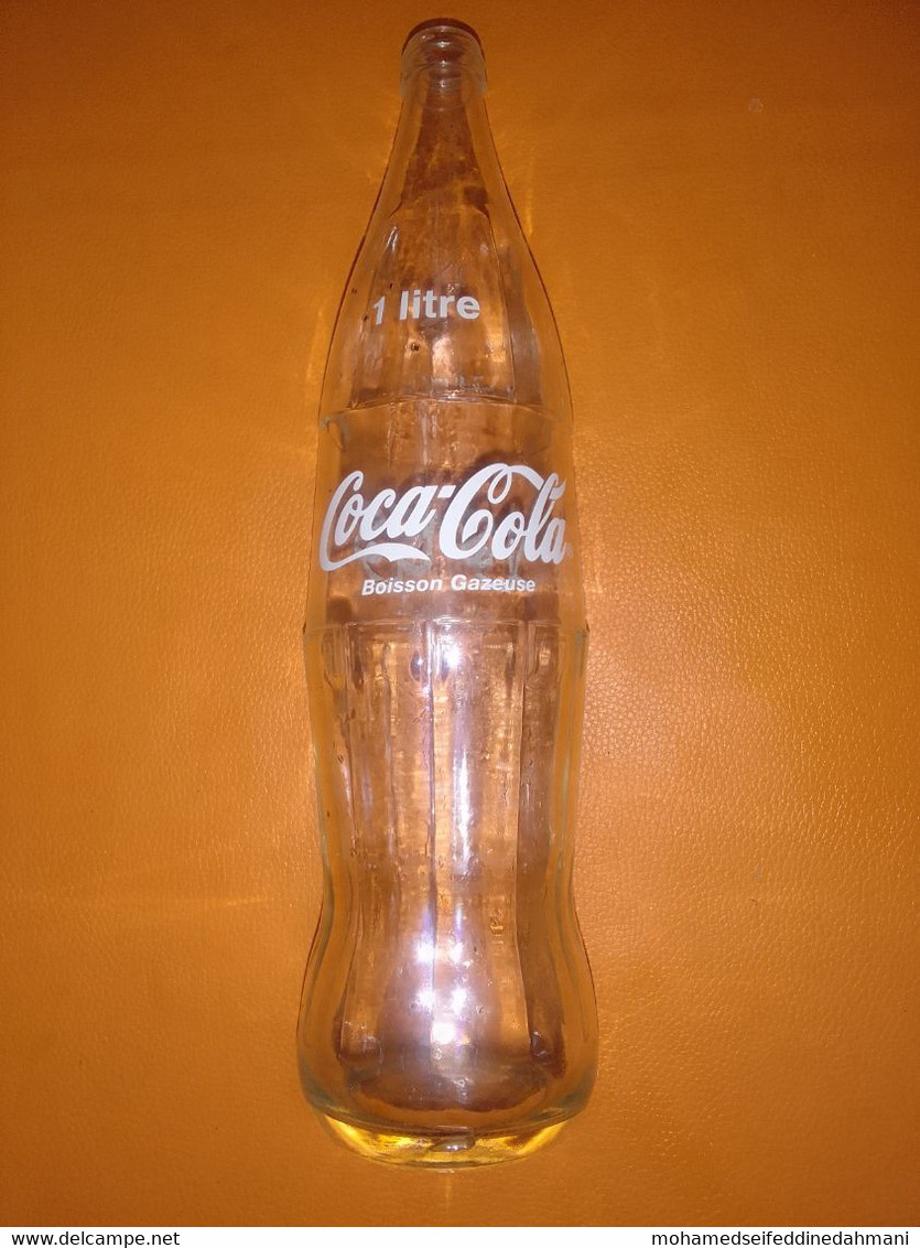 Bouteille En Verre Coca Cola 1 Litre Vide - Sonstige & Ohne Zuordnung