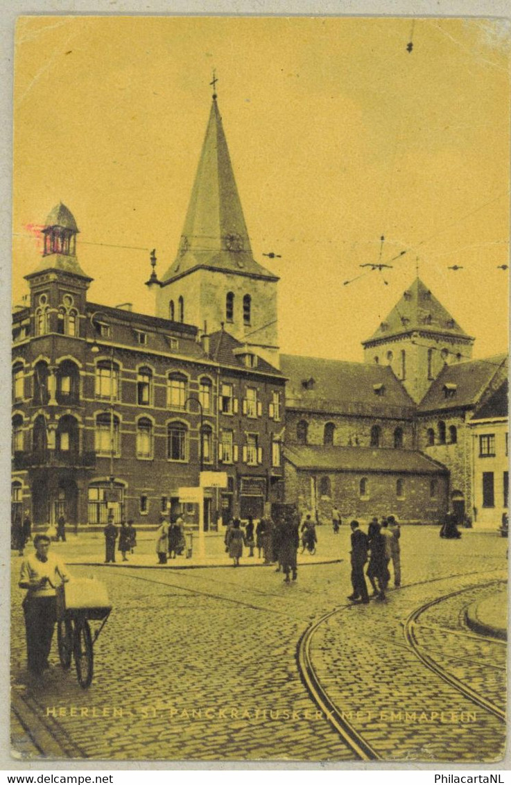 Heerlen - St. Panckratiuskerk Met Emmaplein - Heerlen