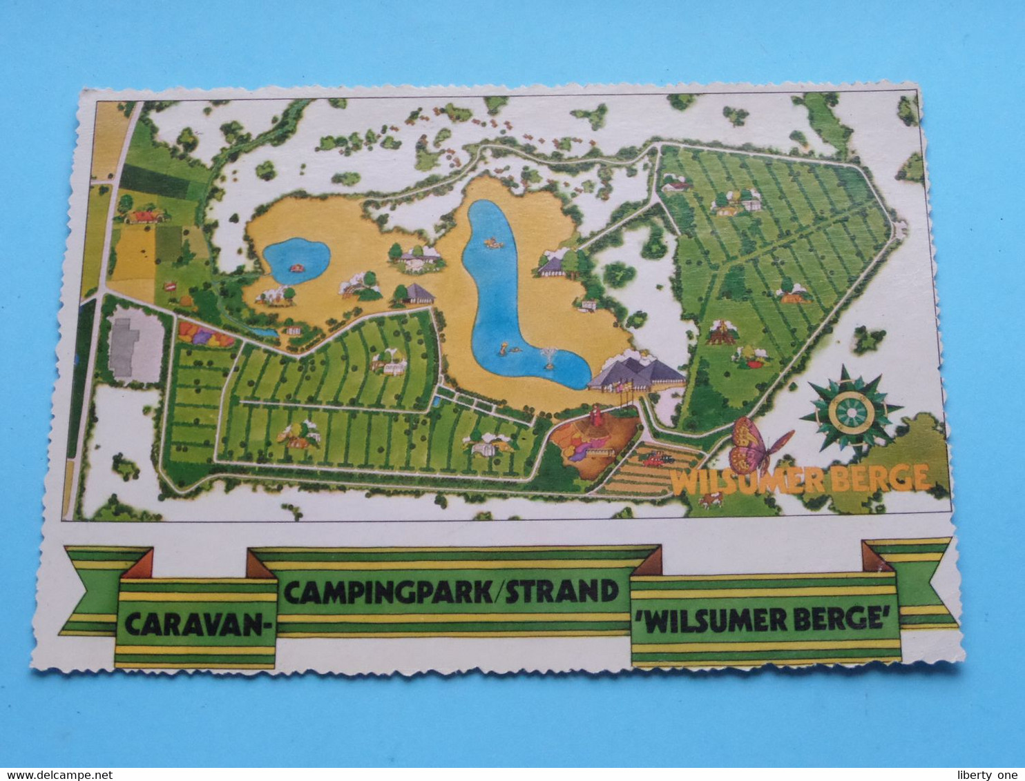 WILSUMER BERGE Caravan-Campingpark-Strand WILSUM ( Edit. JosPe ) Anno 19?? ( Zie / Voir Scan ) ! - Bentheim