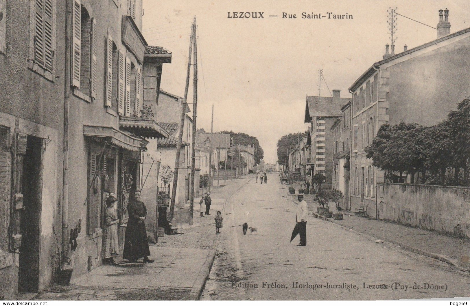 (NO)63 PUY DE DOME ,  LEZOUX , Rue ST Taurin - Lezoux