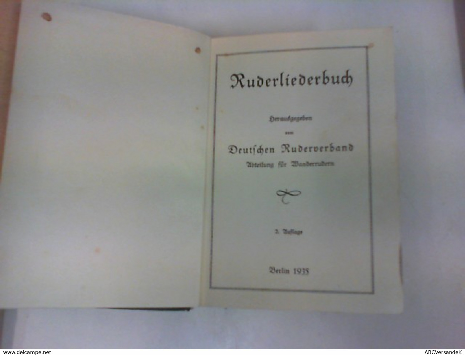 Ruderliederbuch. - Musique