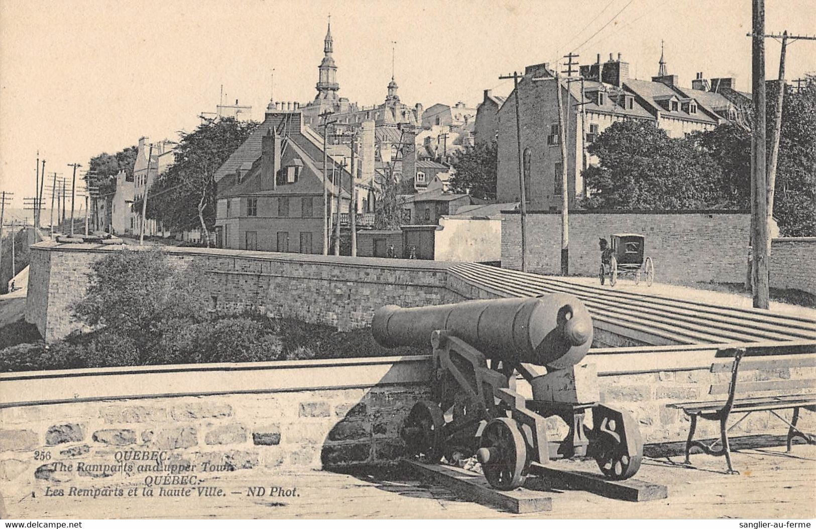 CPA QUEBEC LES REMPARTS DE LA HAUTE VILLE - Québec - La Citadelle