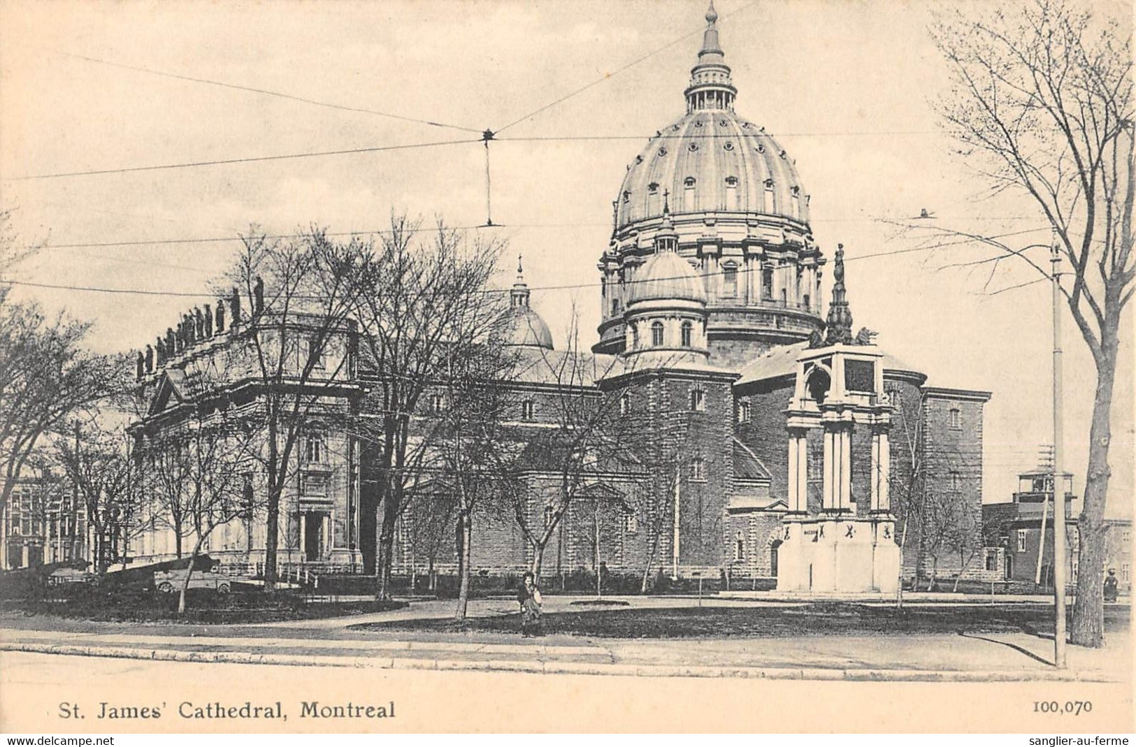 CPA ST JAMES CATHEDRAL MONTREAL - Montreal