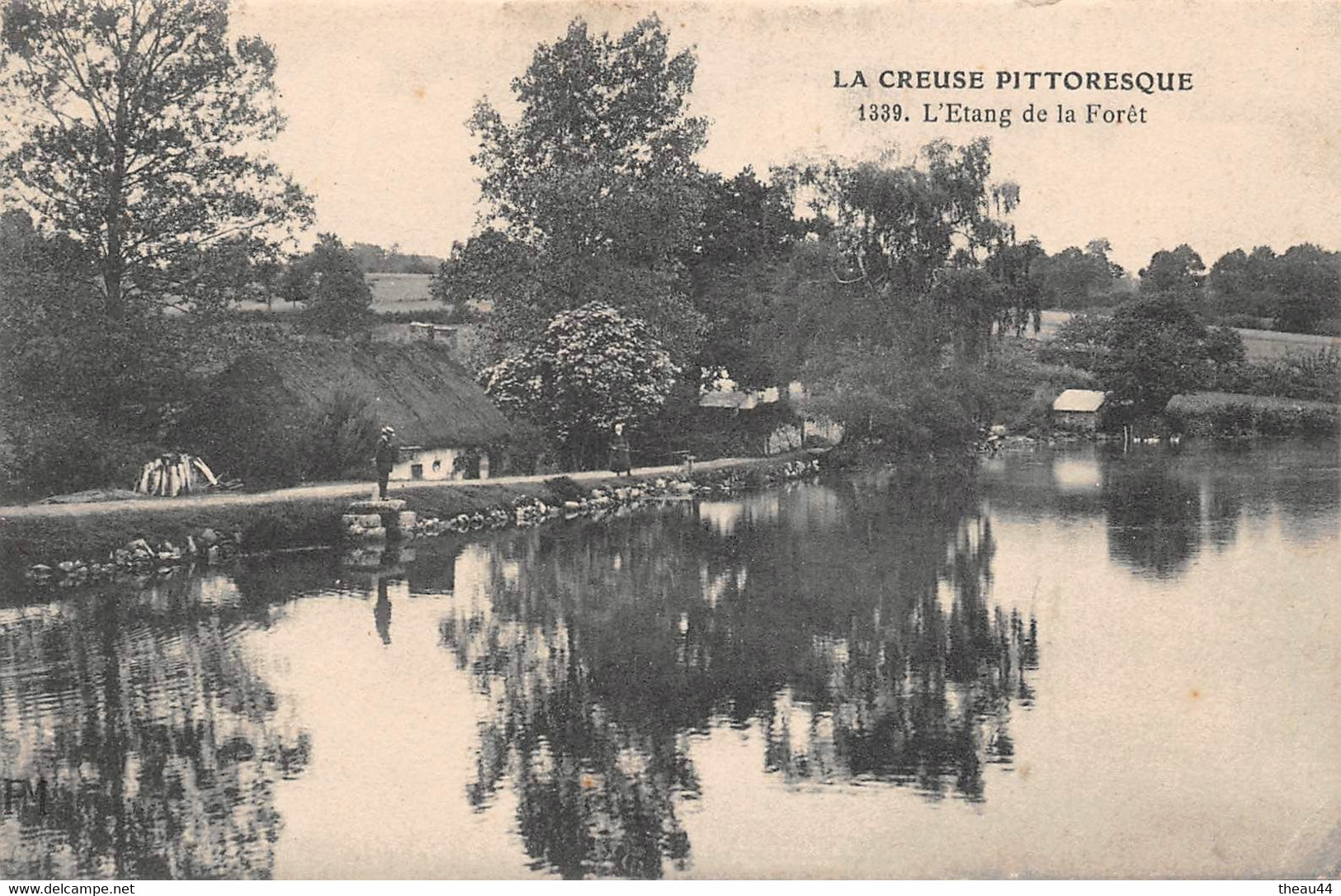 ¤¤  -   CHENERAILLES   -  La Creuse Pittoresque  -  L'Etang De La Forêt    -   ¤¤ - Chenerailles