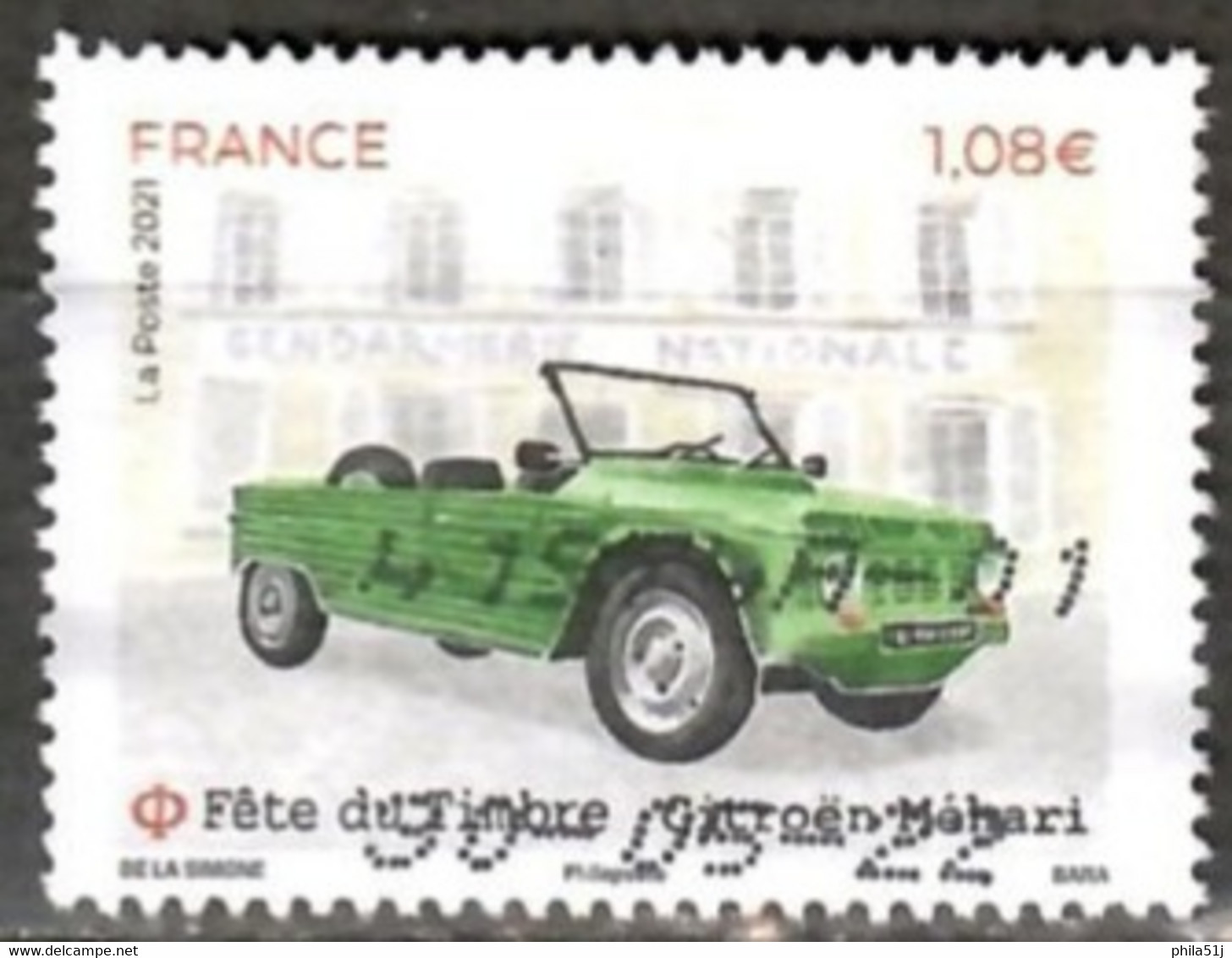 FRANCE 2021 ---   N° 5519 ---   OBL VOIR SCAN - Used Stamps