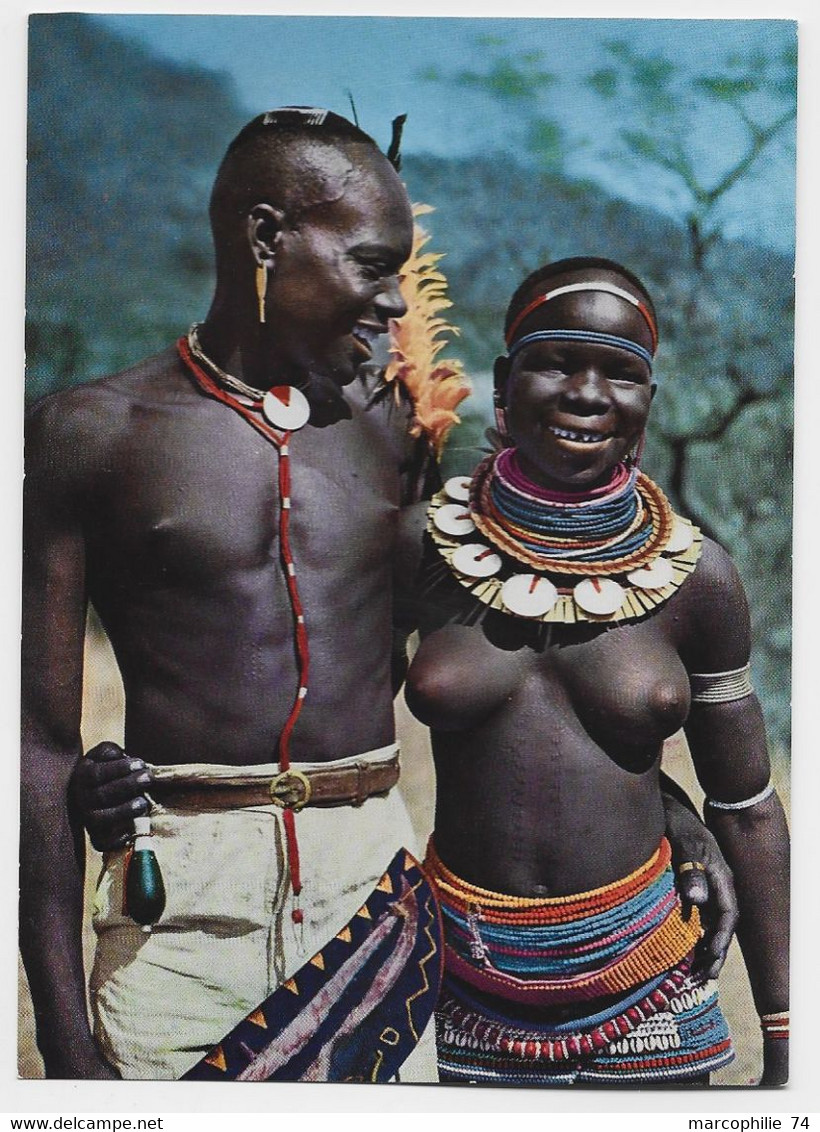 KENYA CARD  MERU NUS NUDE - Kenya