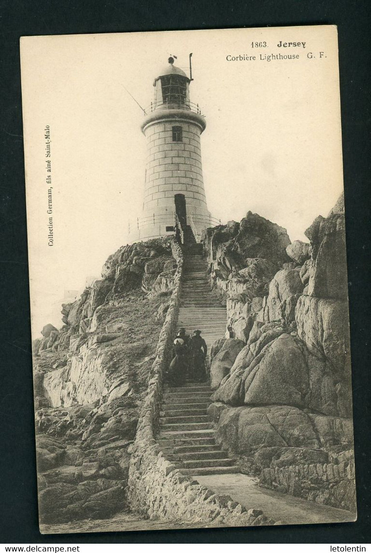 CPA: GBR - JERSEY - CORBIÈRE LIGHTHOUSE - La Corbiere