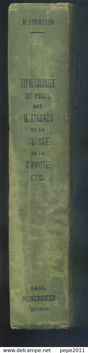 Flore Coloriée de Poche des Montagnes de la Suisse de la Savoie, du Dauphiné, des Pyrénées,... par H. CORREVON