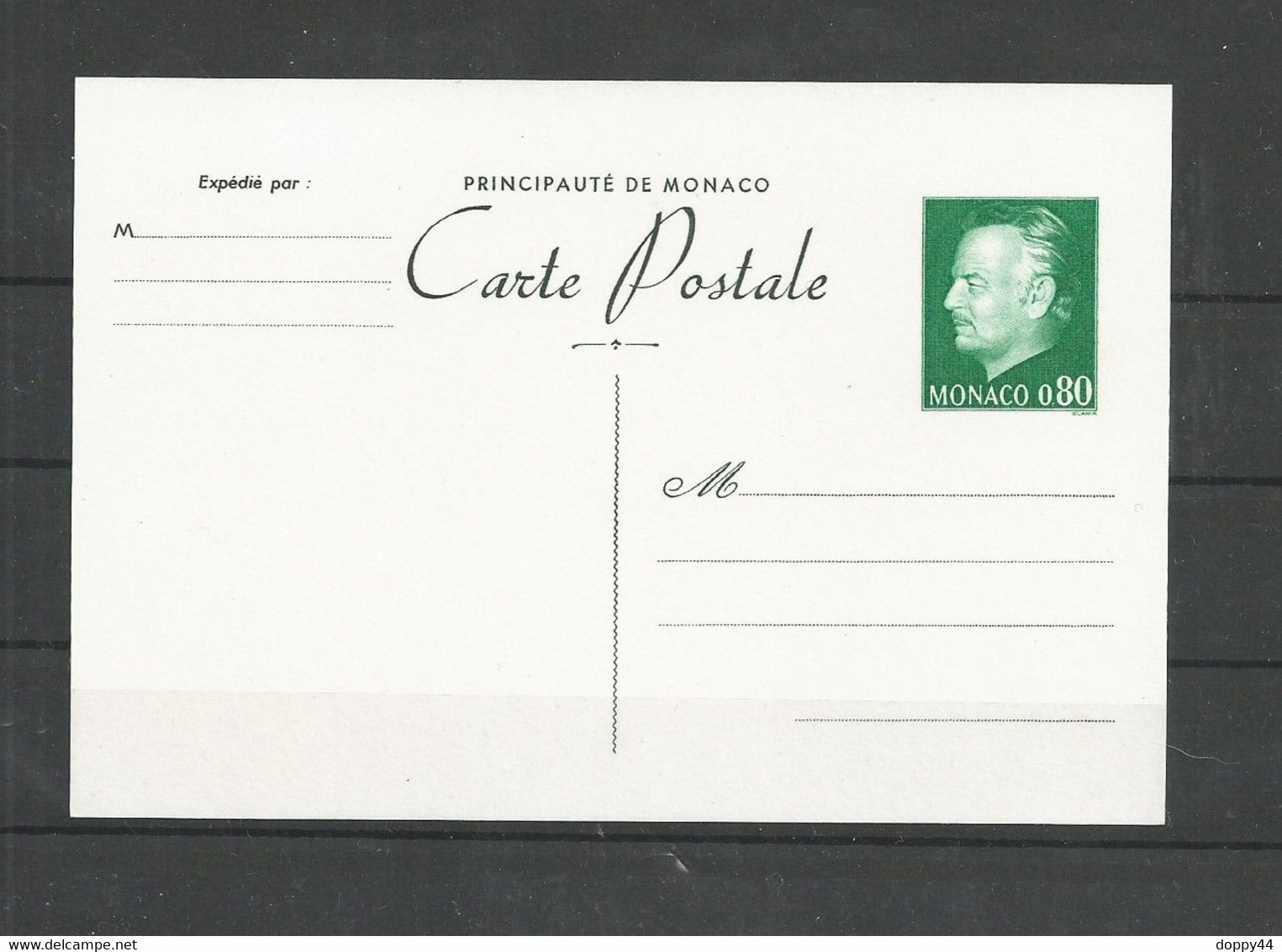 MONACO ENTIER POSTAL N° 33 NEUF SUPERBE. - Postal Stationery