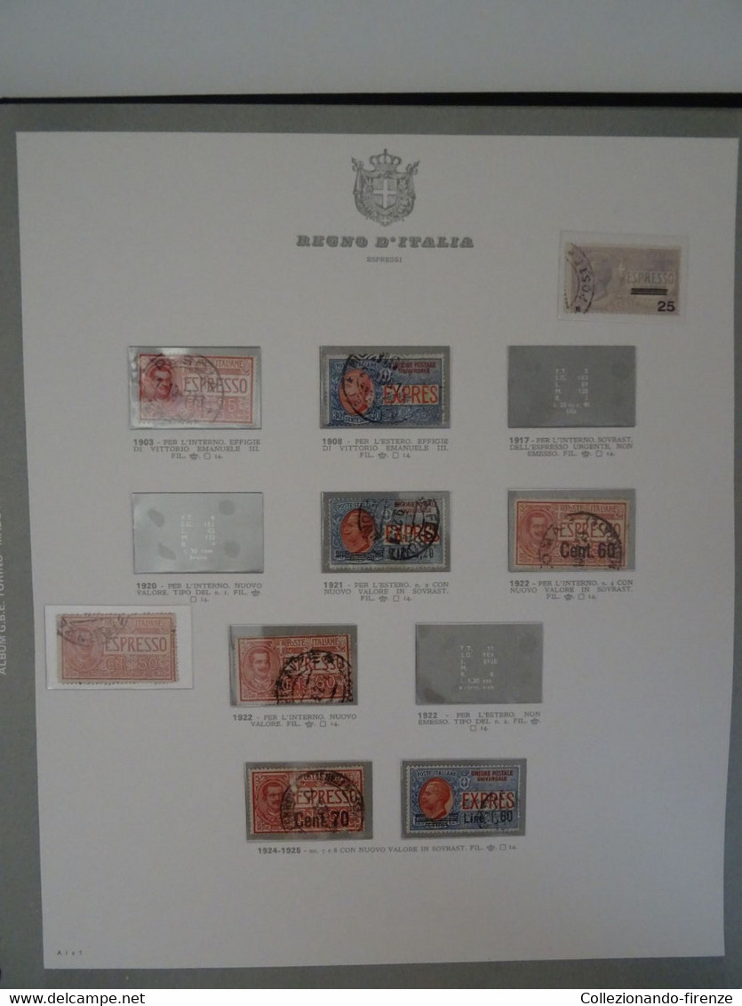 !SCONTI!  Lotto Italia Regno francobolli usati dal 1862 al 1942
