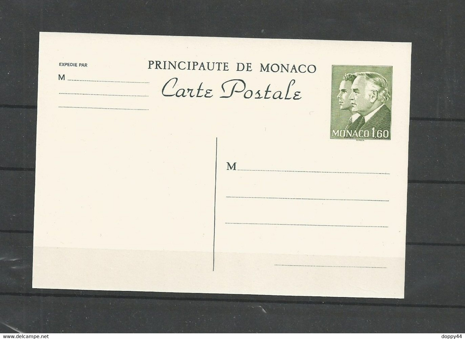 MONACO ENTIER POSTAL N° 37 NEUF SUPERBE. - Ganzsachen